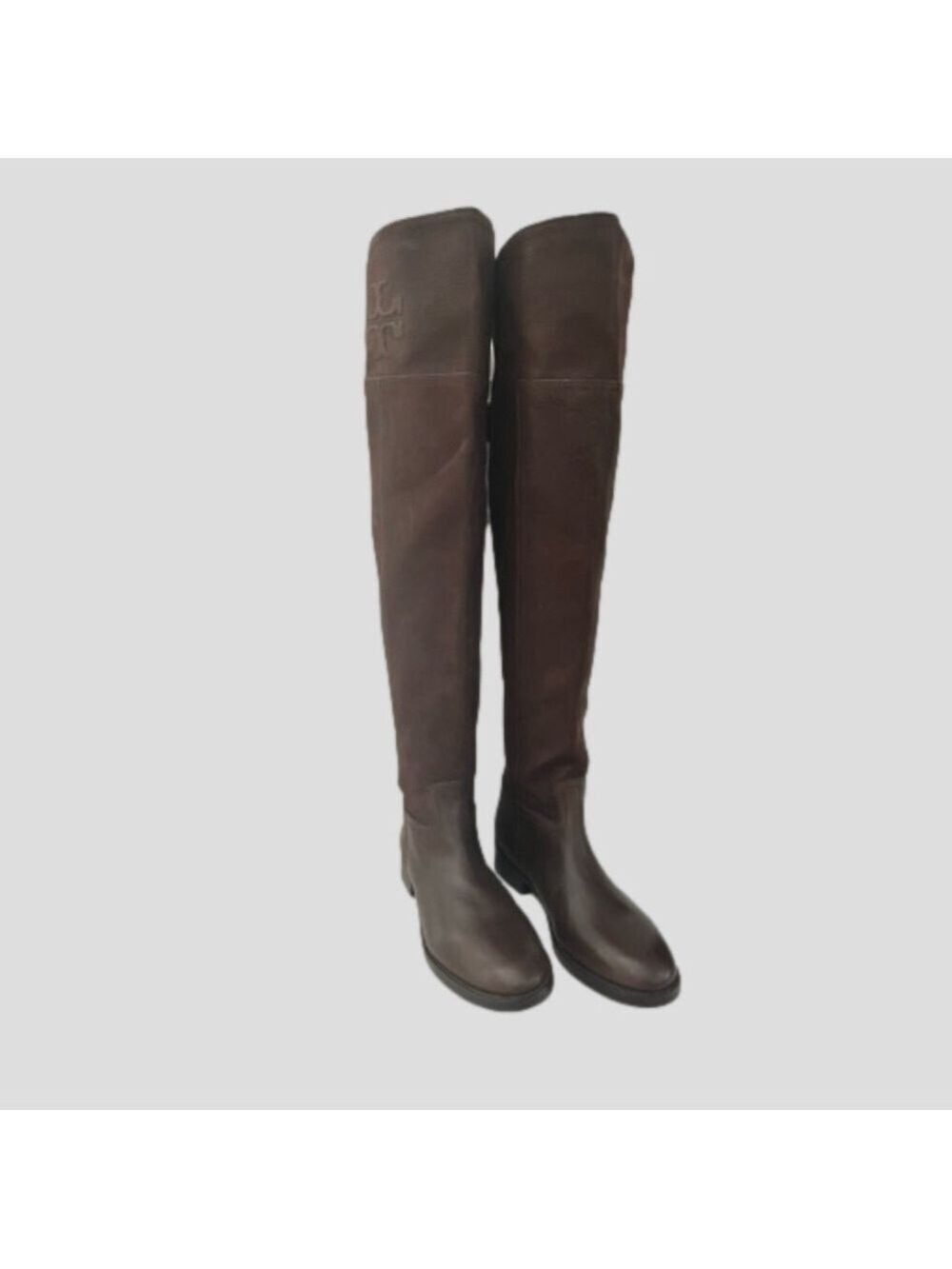 Tory Burch ‘Simone’ Over The Knee Riding Boot in Vintage Buffalo Size 5.5 - Picture 4 of 12